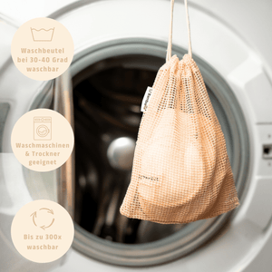 15 wiederverwendbare Premium Abschminkpads | waschbar - Bambuna