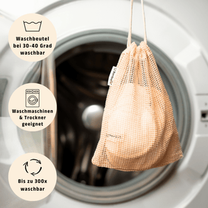 18 wiederverwendbare Premium Abschminkpads | waschbar inkl. Aufbewahrungsbox - Bambuna