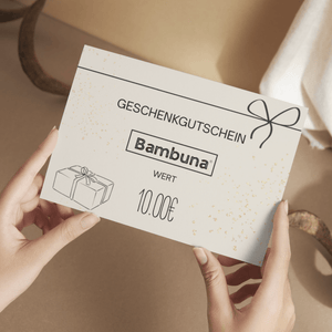 Bambuna Gutschein - Bambuna