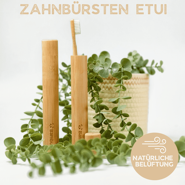 Bambus Zahnbürsten Etui - Bambuna