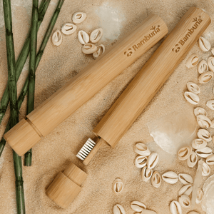 Bambus Zahnbürsten Etui - Bambuna