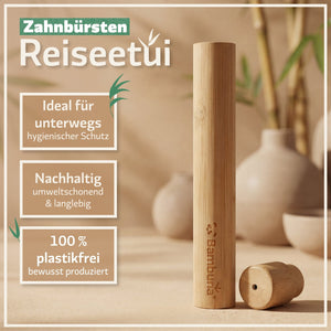 Bambus Zahnbürsten Etui - Bambuna