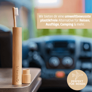 Bambus Zahnbürsten Etui - Bambuna