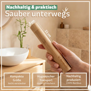 Bambus Zahnbürsten Etui - Bambuna